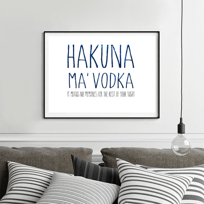Vodka Funny Definition Alcohol Sign Alcohol Gifts Gift for Etsy