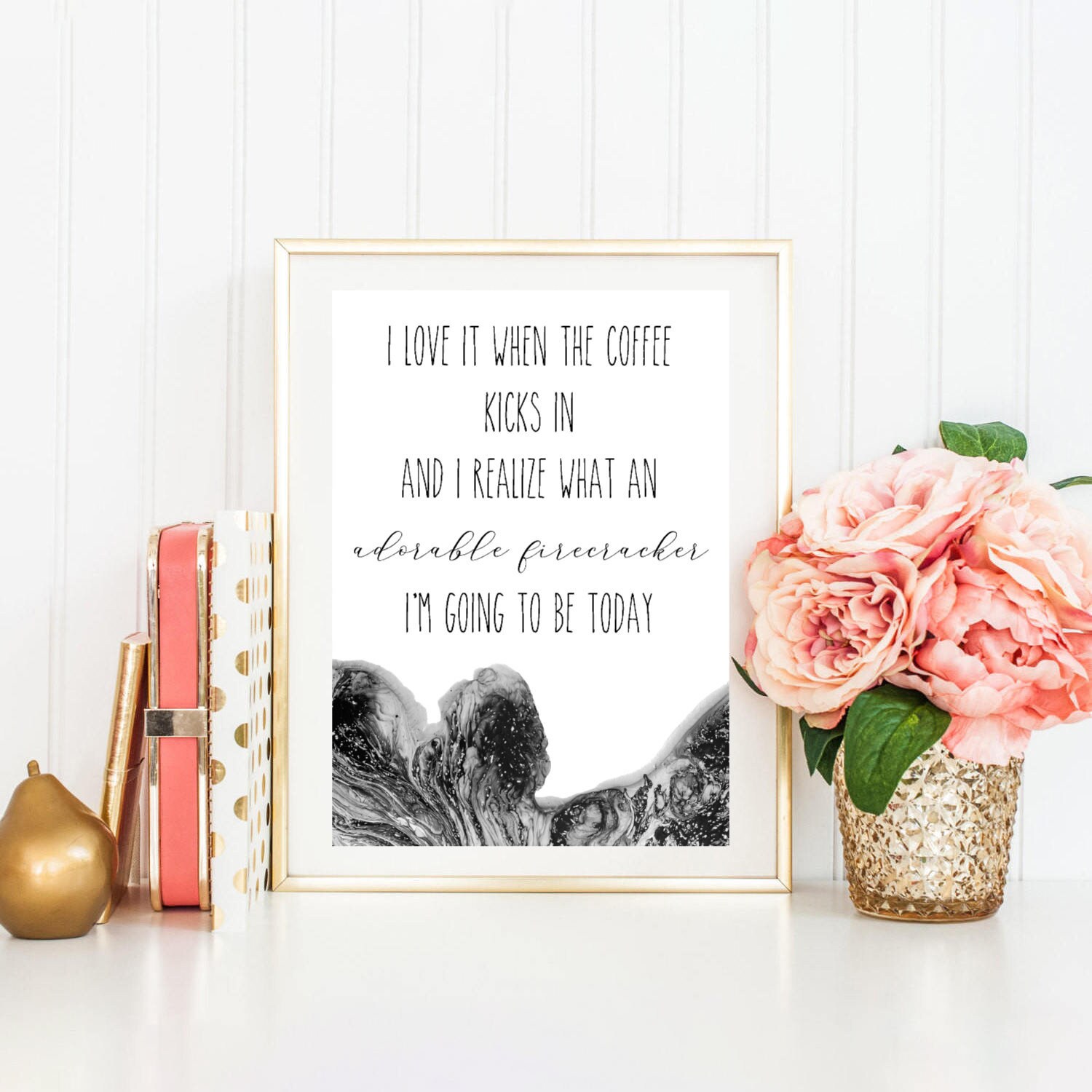 Home Office Quote Office Wall Art Motivational Quote for Etsy