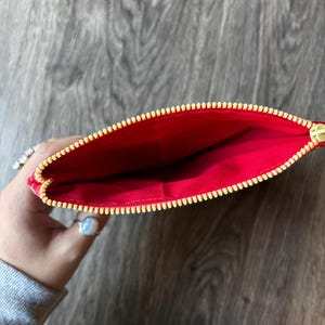 Upcycled Candy/Chip Vinyl Wrapper Pouches| Zipper Pouches image 4