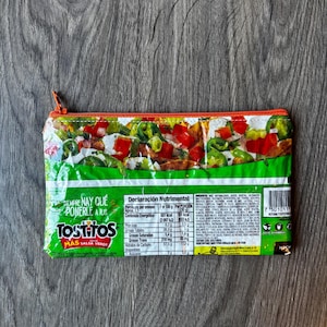 Upcycled Candy/Chip Vinyl Wrapper Pouches| Zipper Pouches image 5