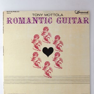 Tony Mottola Romantic Guitar Vintage Vinyl LP Command records RS 847 SD Easy Listening, Jazz afbeelding 1