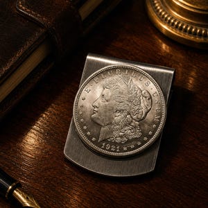 Morgan Silver Dollar Coin Money Clip - Etsy
