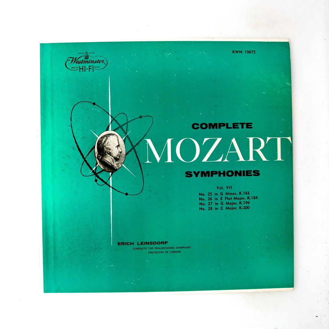 Mozart Complete Mozart Symphonies, Vol. VII London Philharmonic Vinyl