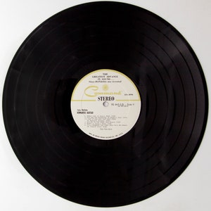 Tony Mottola Romantic Guitar Vintage Vinyl LP Command records RS 847 SD Easy Listening, Jazz image 7