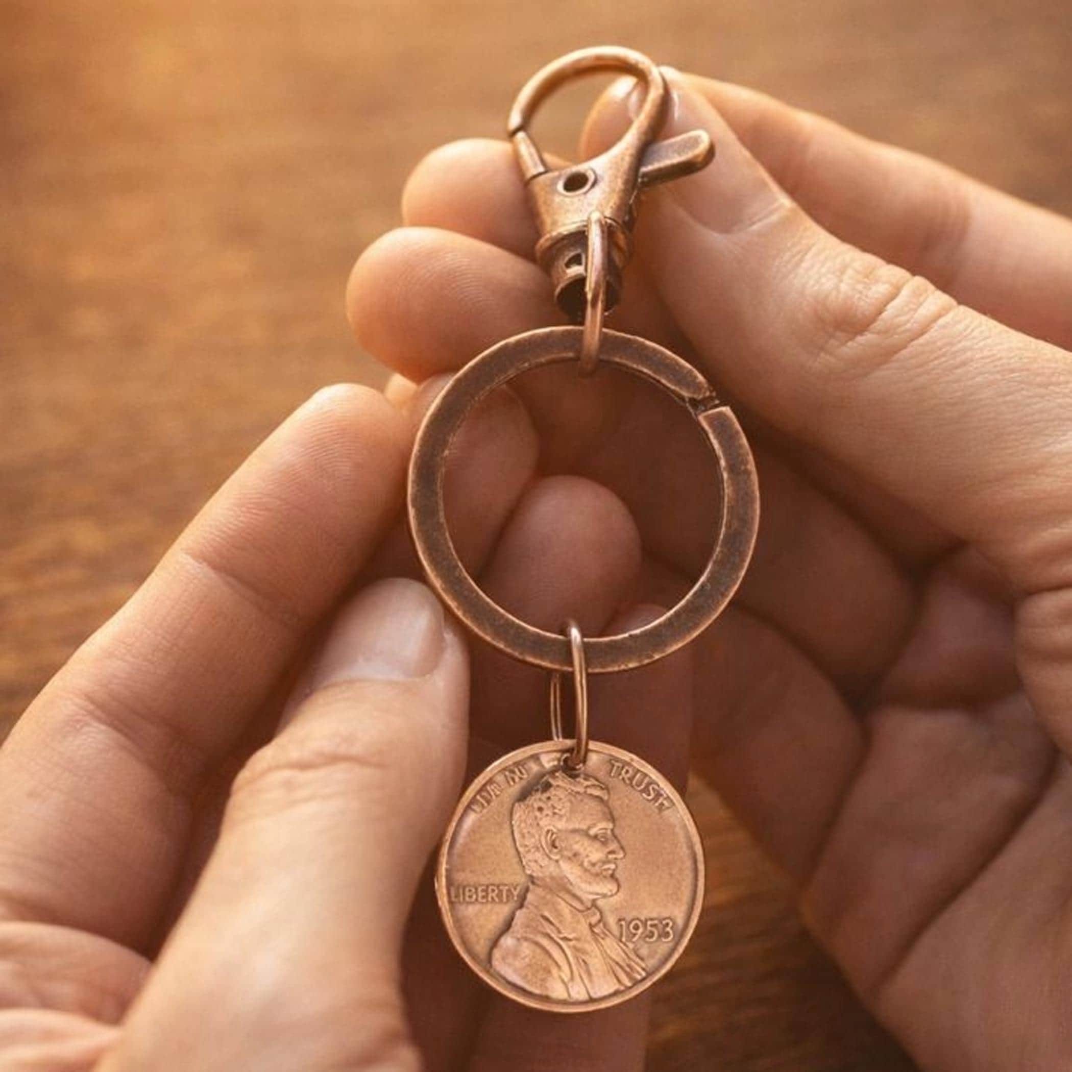 20 Year Anniversary Key Ring - Etsy