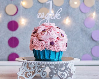 Cupcake Stand SVG Laser Cutting for Cake or Desserts Wedding Birthday CNC pattern