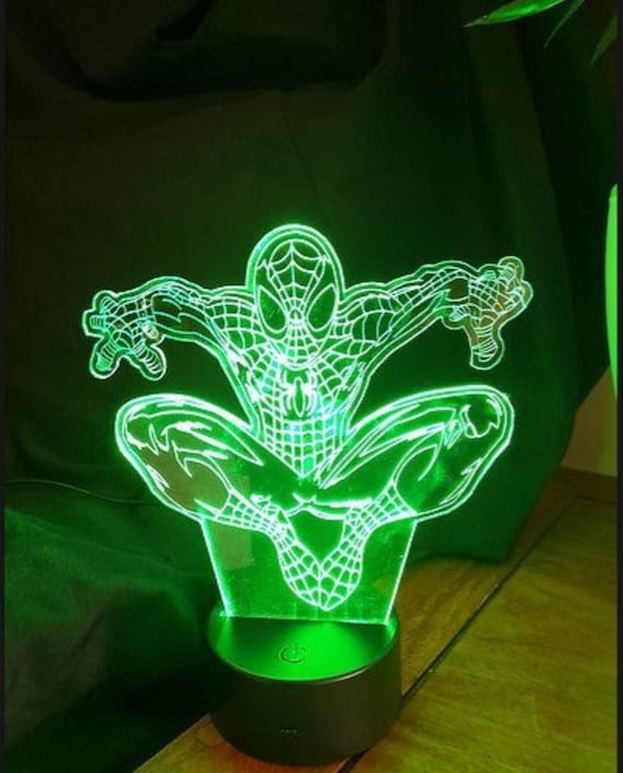 スパイダーマン レーザーカット ファイル、SVG スパイダーマン 3D