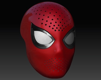 MCU Spider-Man - ALLEEN 3D-BESTANDEN - Faceshell en lenzen
