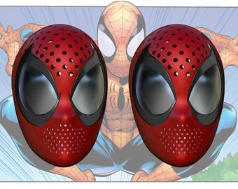 Bagley Ultimate Spider-Man - SOMENTE ARQUIVOS 3D - Faceshell e lentes
