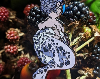 Selkie Hard Enamel Pin, Mythology Pin