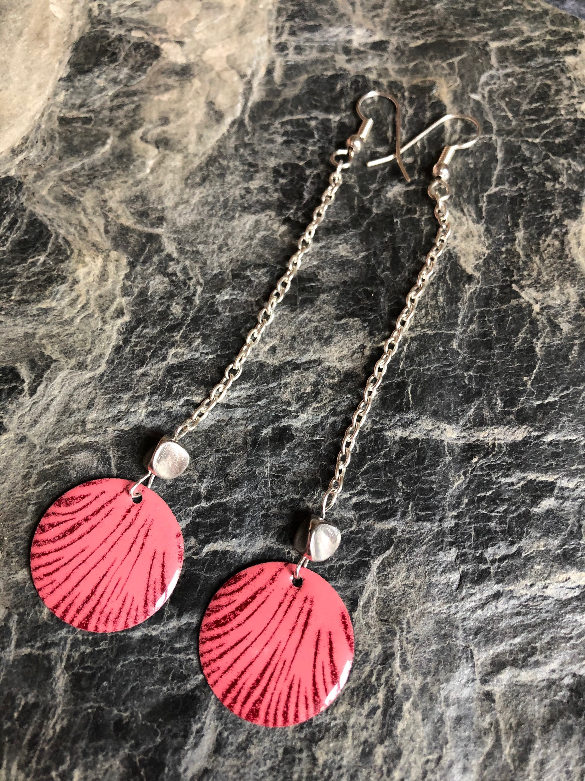 Enamel or Ceramic Earrings Models of Your Choice Etsy UK