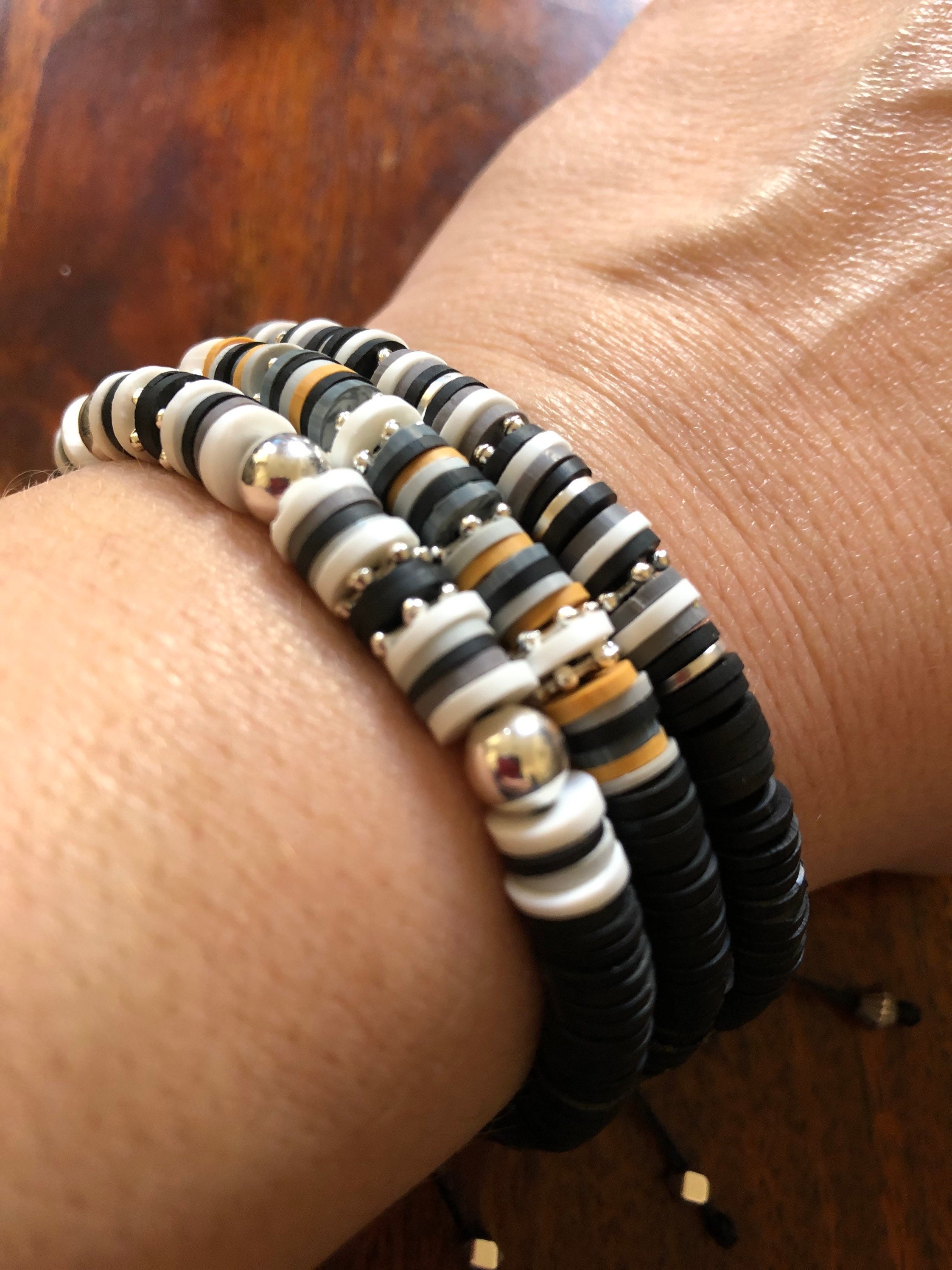 Surfer bracelet 3 styles of your choice Etsy