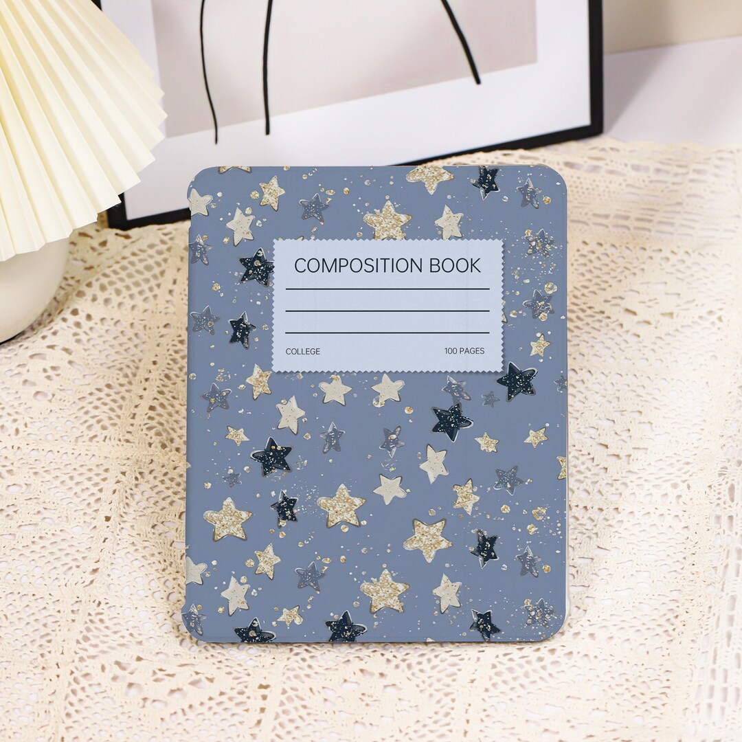 Star Composition Notebook iPad Case With Pencil Holder iPad Etsy