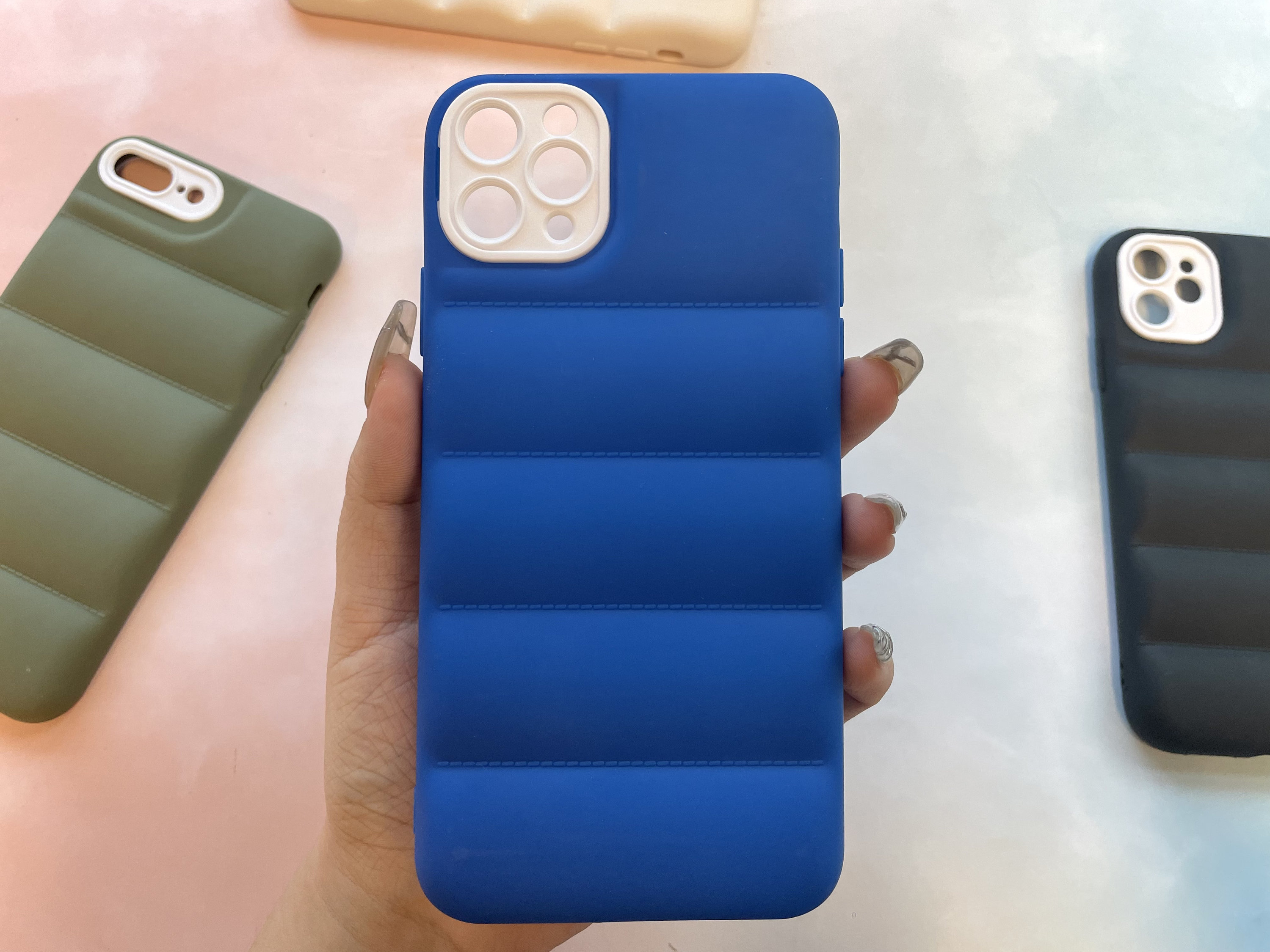 Soft Puffer Case Iphone 13 Case 13 Pro Iphone 12 Iphone 12 Pro Etsy