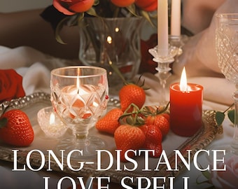 Amuleto de amor a distancia / Talismán de relación / Joyería personalizada con intención para la conexión, la confianza y el vínculo emocional.