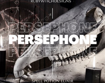 Persephone Potion Elixir Oil: Goddess of the Underworld