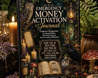 Emergency Money Activation Journal | Money Mindset Workbook | Abundance Journal | Financial Self Care Planner | Manifestation Workbook PDF |