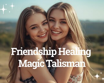 Friendship Healing Charm | Reconnection Talisman  | Custom Intention Jewelry for Trust, Understanding & Emotional Bond