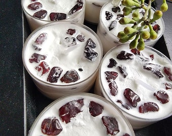 Garnet Eros Spell Candle: Desire & Seduction