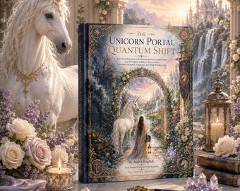 Quantum Shift Workbook, 30 Day Manifestation Journal, Unicorn Printable, Self Concept Workbook, Future Self Journal, Digital Download
