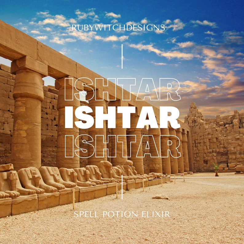 Ishtar Potion Elixir Oil ~goddess of Love, Sex, & War. Work Your Magic ...