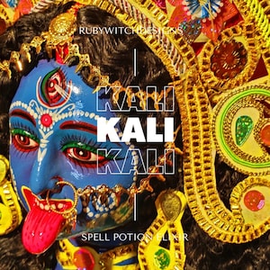 Kali Potion Elixir Oil ~Goddess of War, Fertility, Karma and Time Customized for you by Audra of Lifespiritssocietyofmagick.com