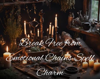 Emotional Release Charm | Letting Go Talisman | Custom Intention Jewelry for Healing, Freedom & Personal Power