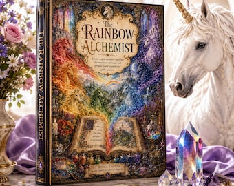Color Magic Grimoire Printable, Unicorn Workbook & Guided Journal, Witchcraft Correspondences, Rainbow Alchemist, Digital Download