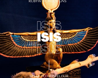 Isis Potion Elixir Oil Goddess of The Home, Marriage, Ambition & Healing. Customized for you by Audra of Lifespiritssocietyofmagick.com
