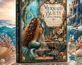 Mermaid Beauty Spellbook, Glamour Magick Grimoire, Beauty Spells & Rituals, Sea Witch Book of Shadows, Self Love Magic Printable PDF