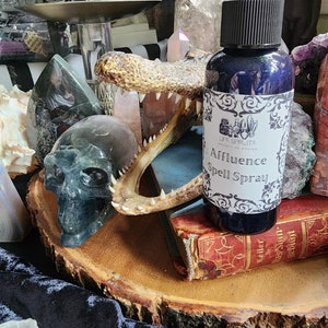 Affluence Spell Spray for Wealth, Luxury & Financial Success | Spell-Infused Intention Spray