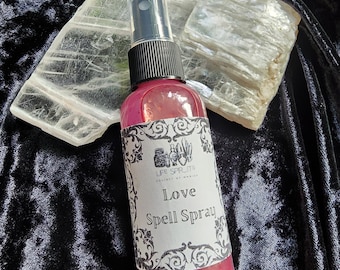 Love Spell Spray for Romance, Attraction & Self-Love | soulmate alignment, Deepening bonds, Passion, intimacy and emotional closeness
