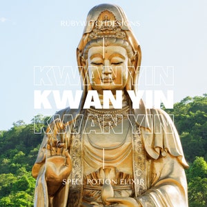 Kwan Yin Potion Elixir Oil: Compassion, Peace & Healing