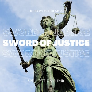 Sword of Justice Potion Elixir: Customized Magick Spell