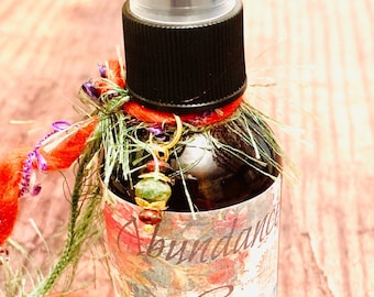 Abundance & Luck Intention Spray... Prosperity Intention Mist Attract Wealth, Opportunities and Career Success with Abundance Aromatherapy
