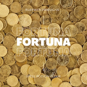 Fortuna Potion Elixir Oil: Goddess of Wealth & Luck