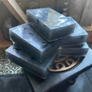 Curse Reversal Soap: Black Obsidian Crystals, Protection Spell