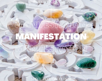 Manifestation Potion Elixir: Wealth, Love, & Attraction