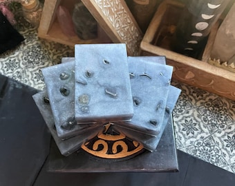Curse Reversal Protection Soap with unblocking and protection from lifespiritssocietyofmagick on it. Clear curses & clear energy.
