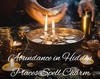 Abundance Charm | Wealth & Opportunity Talisman | Custom Intention Jewelry for Money Mindset, Growth and Success