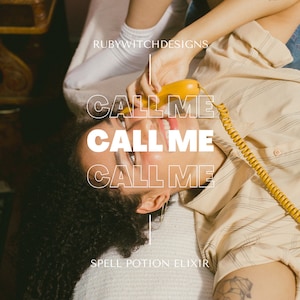 Call Me Potion Elixir Spell Oil: Reunite & Forgive