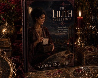 Lilith Spellbook Printable, 28 Lilith Spells & Rituals, Shadow Work Grimoire, Dark Feminine Witchcraft, Book of Shadows PDF