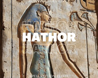 Hathor Goddess Potion Elixir: Love, Beauty, Music & Fertility