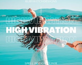 High Vibration Elixir: Manifestation Oil. Abundance and Law of Attraction Oil.  Positive Energy