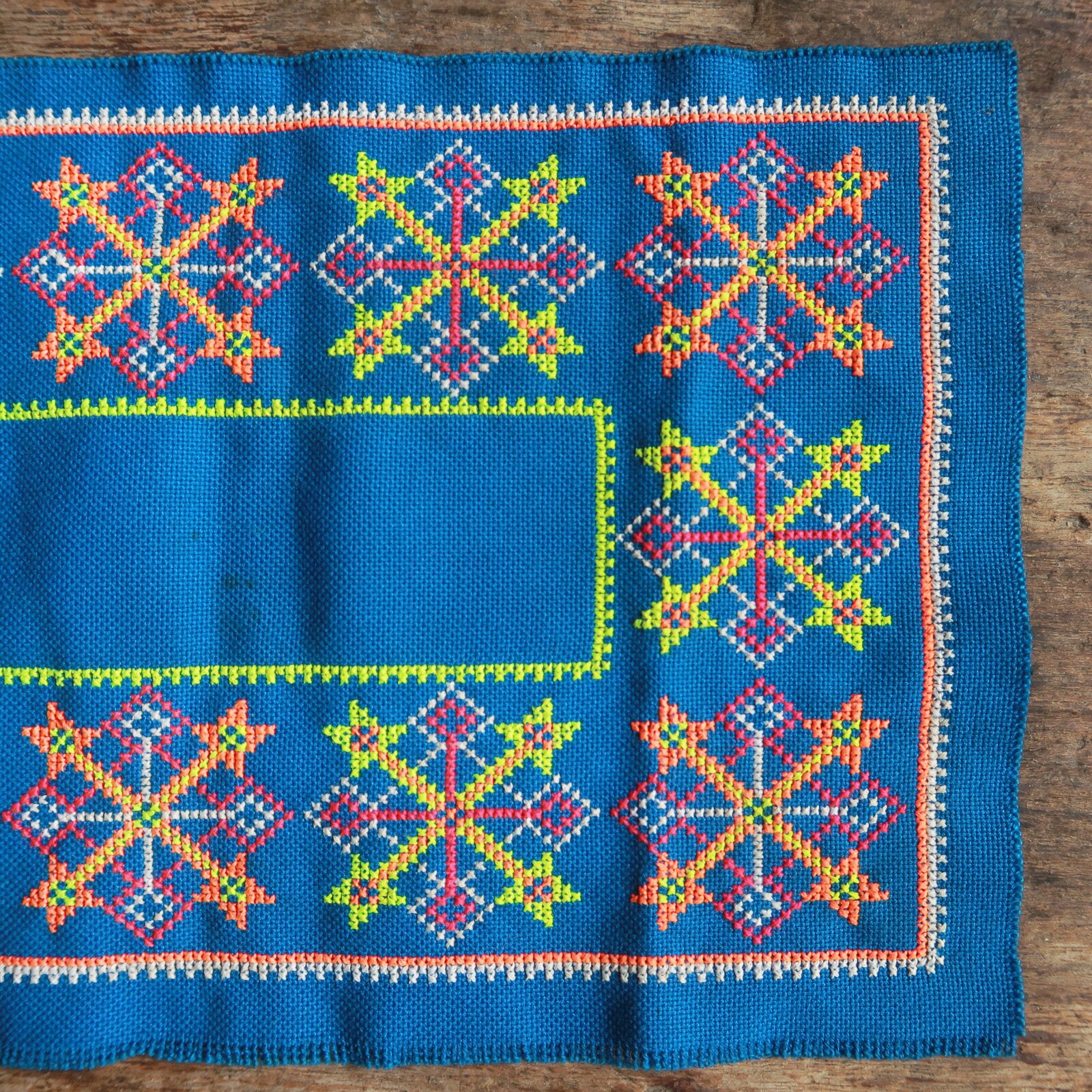 Vintage Hmong Handmade cross-stitch Thai Hill Tribe | Etsy