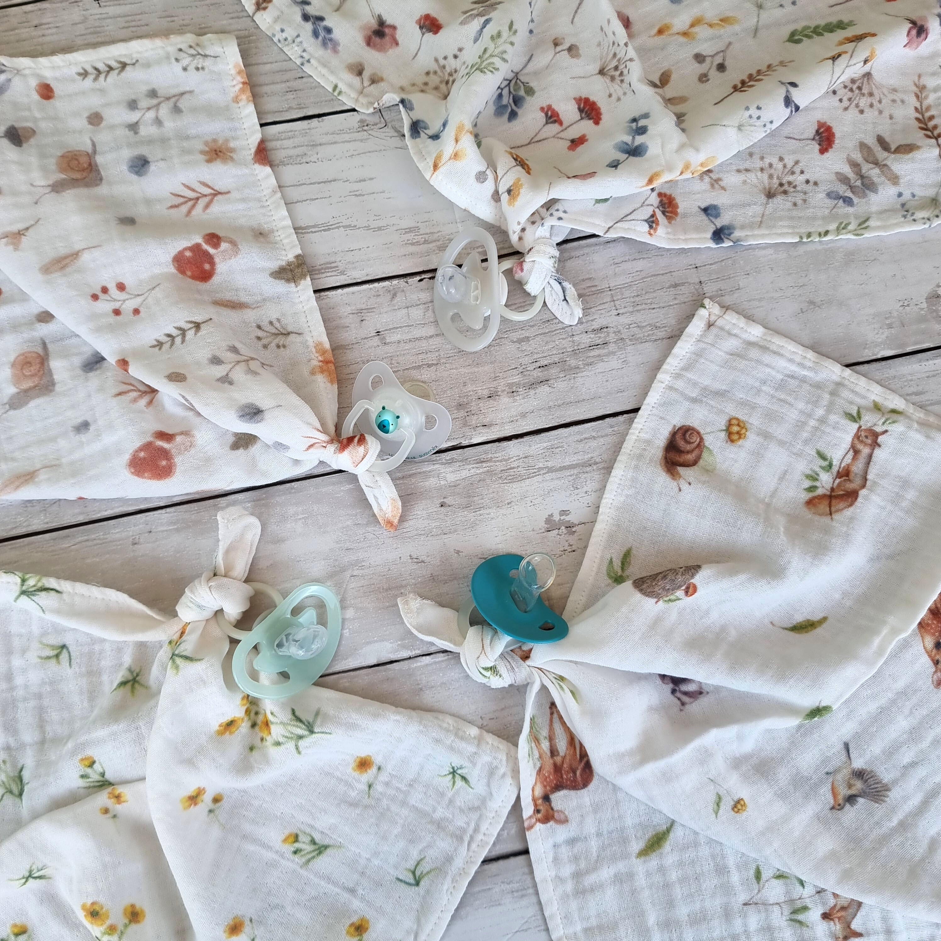 Newborn Burp Cloth, Muslin Squares Set, Hospital Bag Muslins, Baby