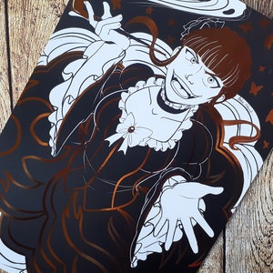 A5 copper foiled print - Beatrice from Umineko no Naku Koro ni