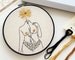 She is Beauty, Feminist Hoop Art, Beginners Embroidery Kit, DIY embroidery, Female Gift, Stitching Gift, Modern Embroidery, craft kit 