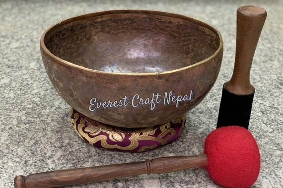 Handmade singing bowl-9.5 inches tibetan singing bowl from Nepal