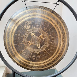 Handcrafted Tibetan Gong: Spiritual Sound Vibration, Made in Nepal